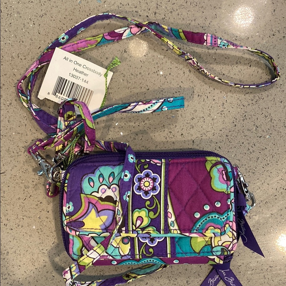 Vera Bradley All In One Crossbody in Heather Print
